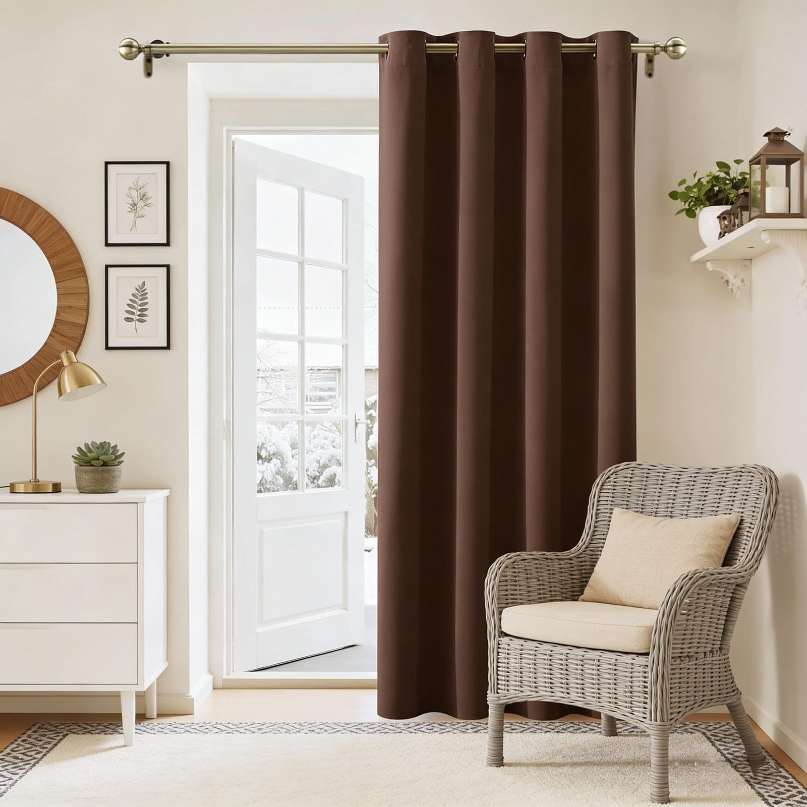 Rideau occultant thermique pour chambre et salon créez un espace cocooning moderne