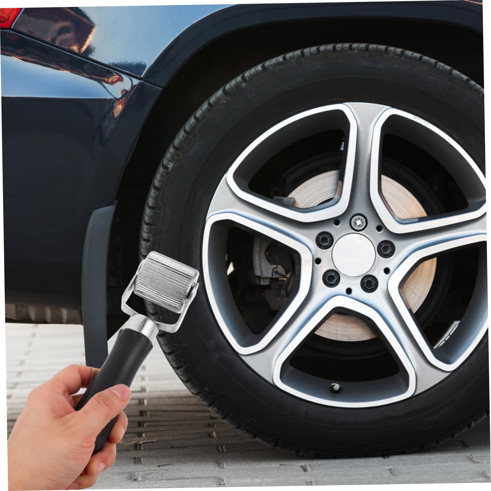 Ciieeo 3 Pezzi Rotelle Per Toppe Per Pneumatici Con Manico in Plastica Rotella Per Riparazione Pneumatici Per Auto Camion e Moto Strumenti Per Toppe Per