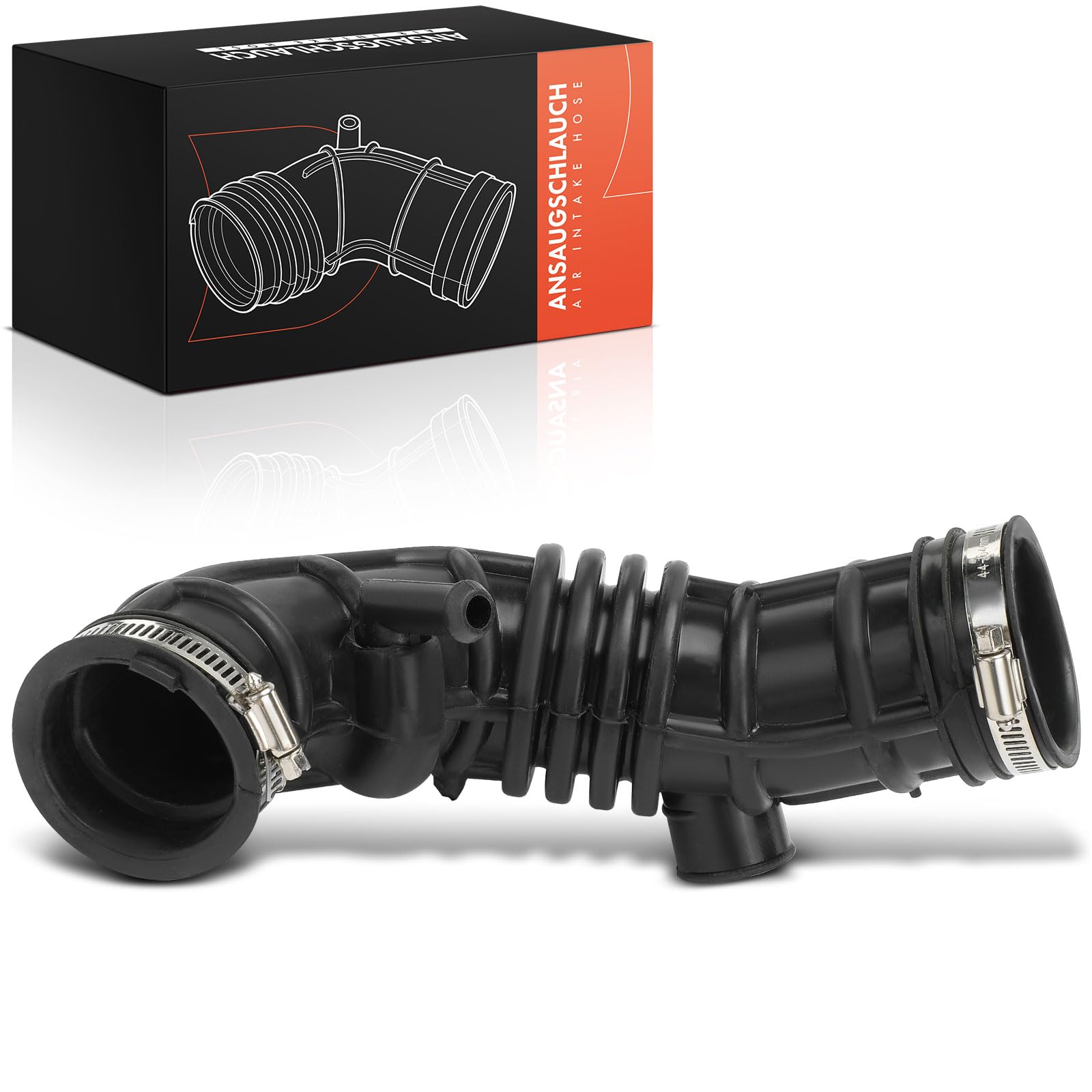 Frankberg Wąż wlotowy powietrza z zaciskami do węża kompatybilny z Spark M300 1,0 l 1,2 l 2009-2015 zamiennik # 96827737