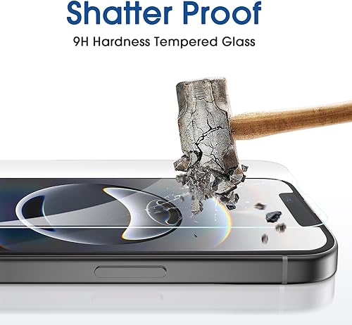 Vista 31 de amFilm Paquete de 2 protectores de pantalla de vidrio OneTouch para iPhone 11 Pro Max (6.5 pulgadas) con kit de fácil instalación