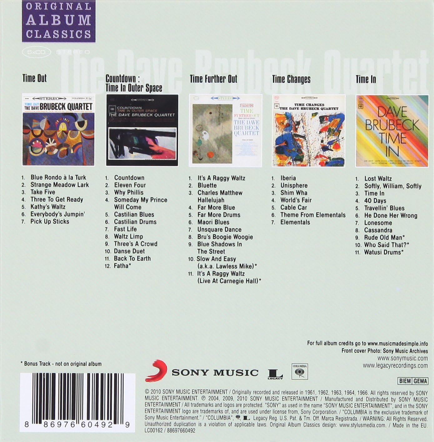 Original Album Classics