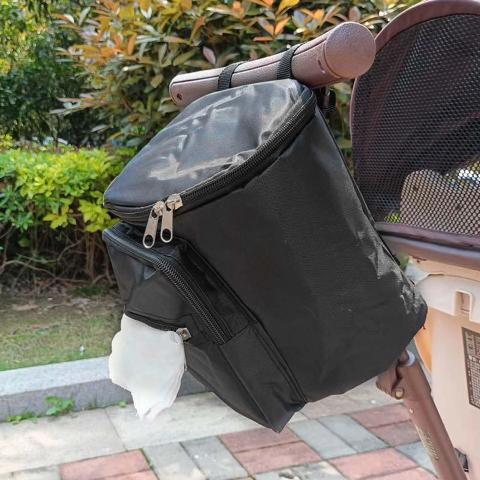 Borsa Organizer Universale Per Passeggino, Uggy Storage Bag, Borsa Passeggino Borsa Organizer, Multifunzione Borsa Cambio Neonato, Borsa per neonati per Biberon, Pannolini, Giocattoli (Style B)