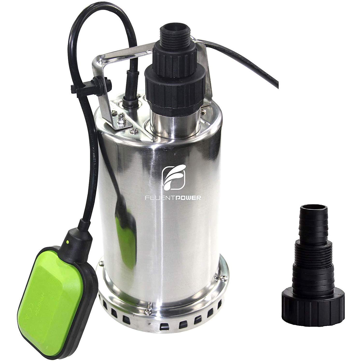 Buy FLUENTPOWER 3/4 HP Utility Pump, Full Stainless Casing Submersible Sump Water Pump, Max Lift