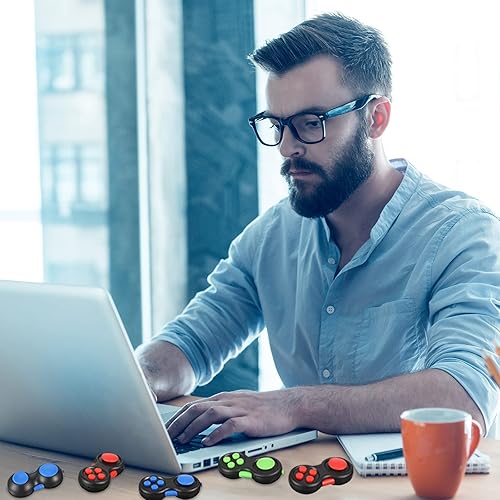 Miniatura 4 de WILLBOND Controlador portátil de 15 piezas, juguete de control de juego retro clásico con 8 funciones, almohadilla de juego para adolescentes,