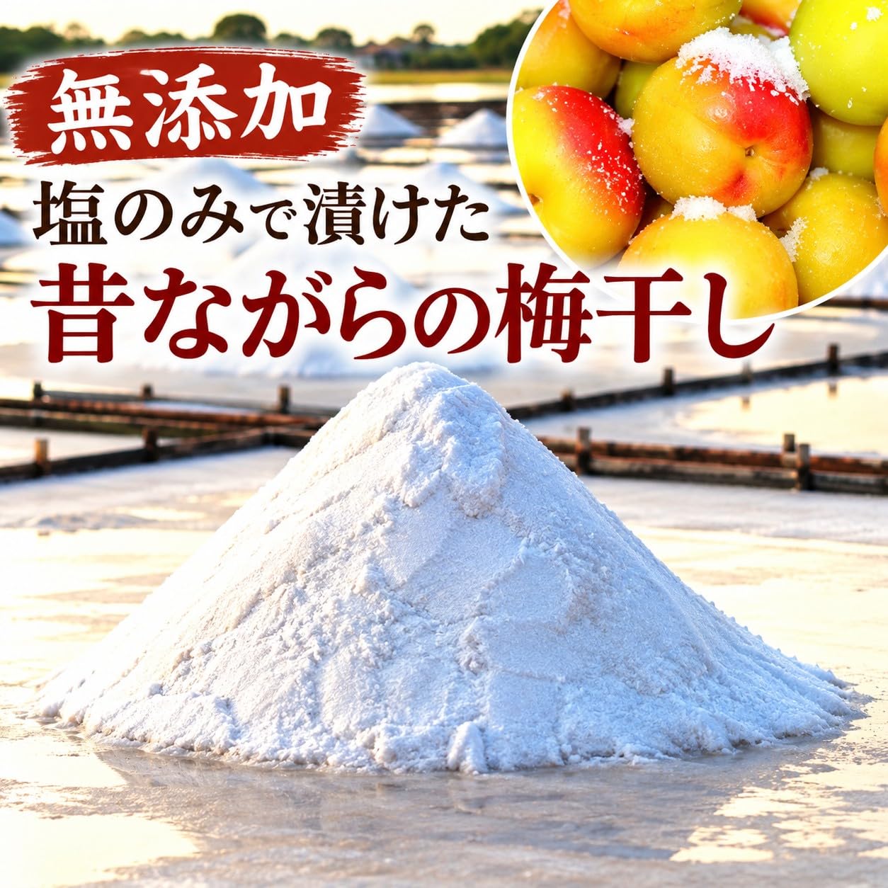 Amazon | 訳あり 塩のみ使用 紀州南高梅 800g 白干し 梅干 梅 昔ながら