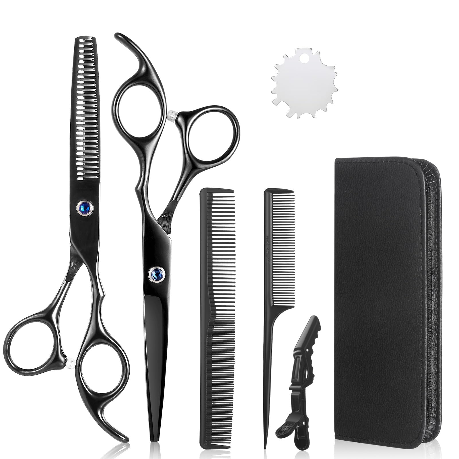 Lictin Hairdressing Scissors, Thinning Scissors Set