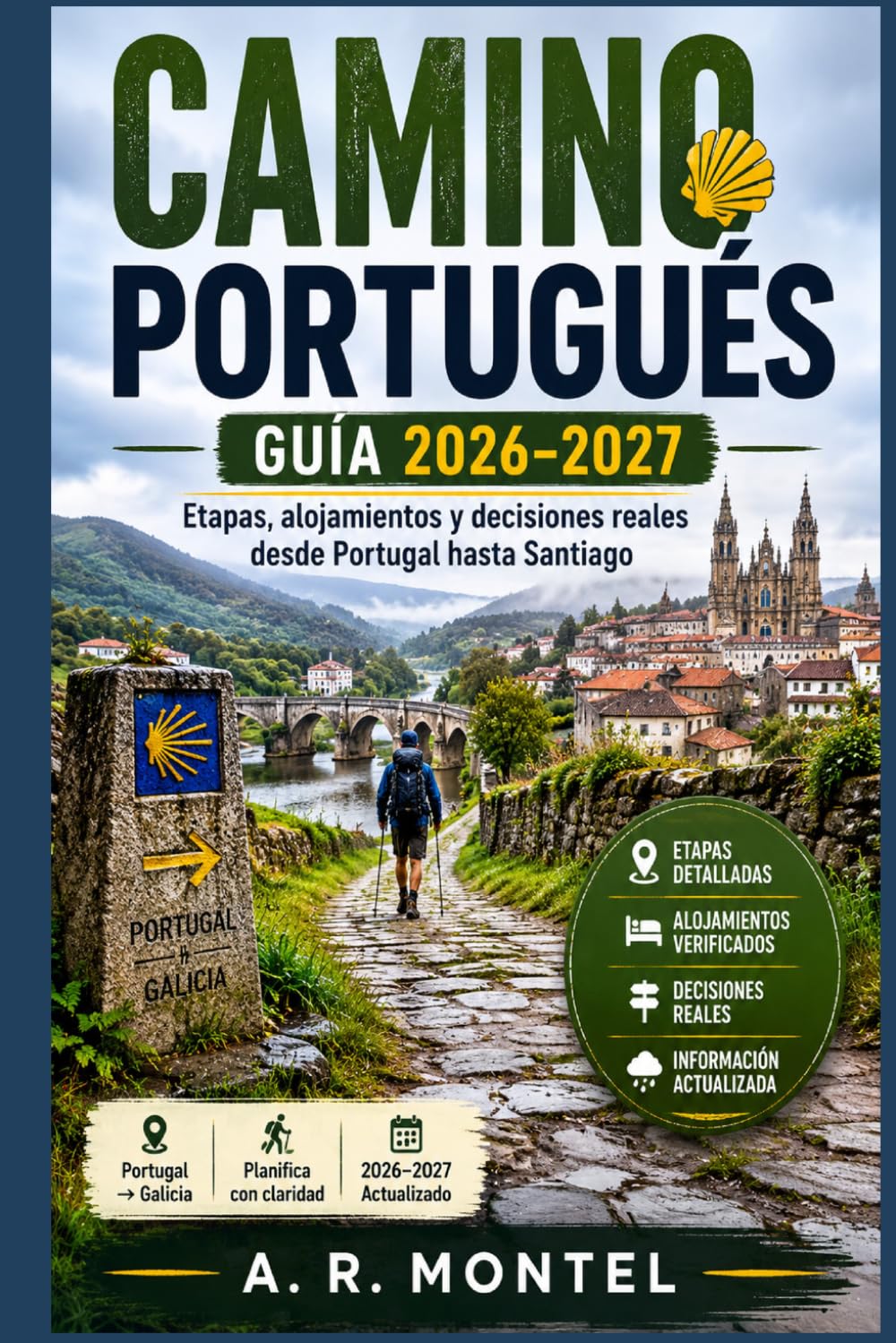 Camino Portugués Guía 2026–2027: Etapas, alojamientos y decisiones reales desde Portugal hasta Santiago