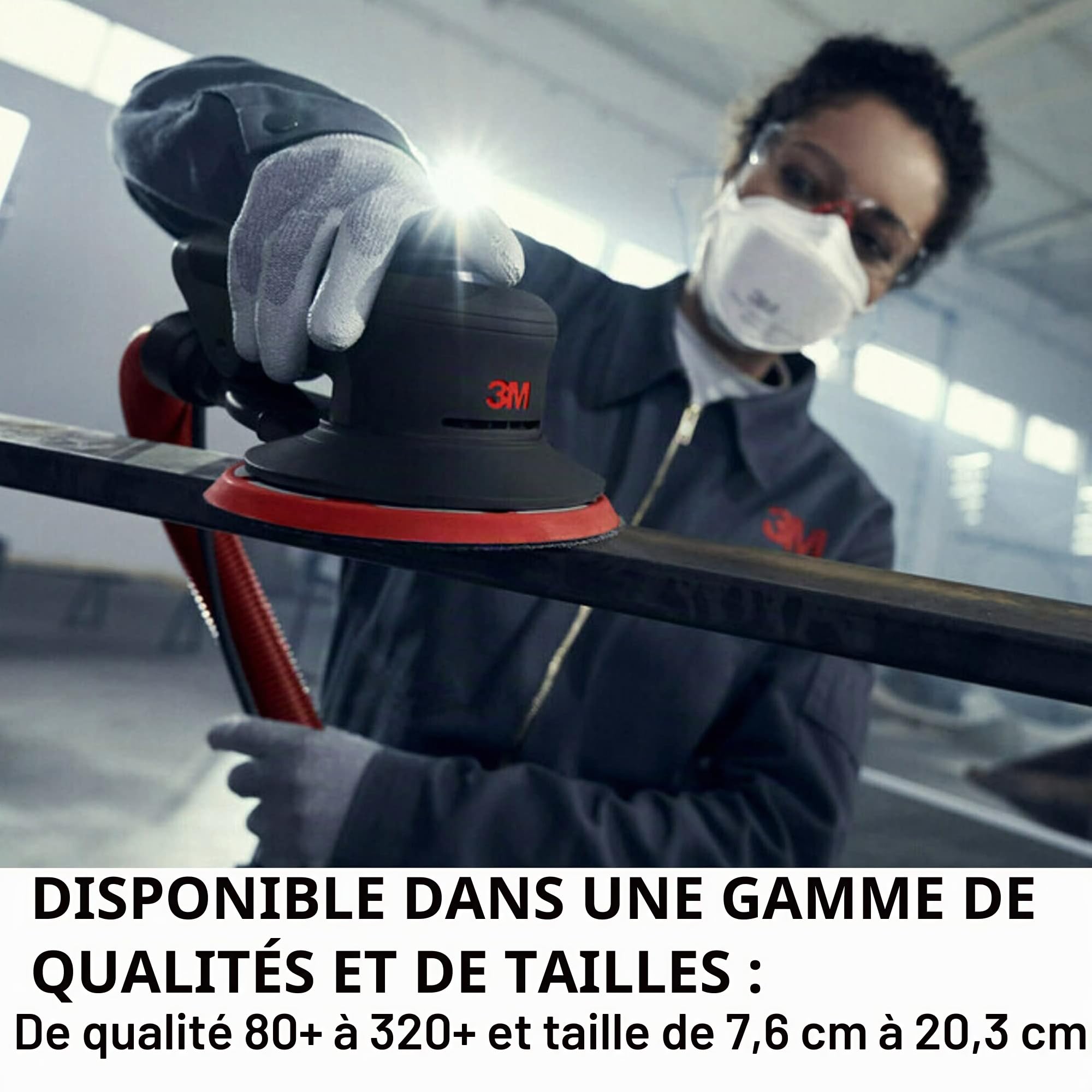 3M Xtract Cubitron II Net Disc 710 W, 6" x NH, 80+, 120+, 180+, 220+, 240+, 320+, 12 par intérieur, 20 par boîte