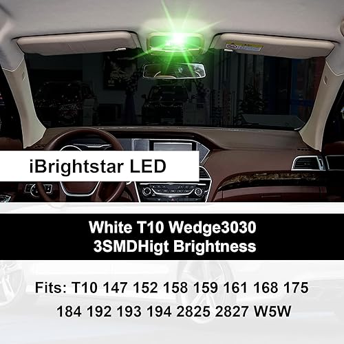 Miniatura 4 de stymart Bombillas LED T10 168 194 de cuña extremadamente brillantes para interior de automóvil, cúpula, mapa, puerta, luz de matrícula, luz de