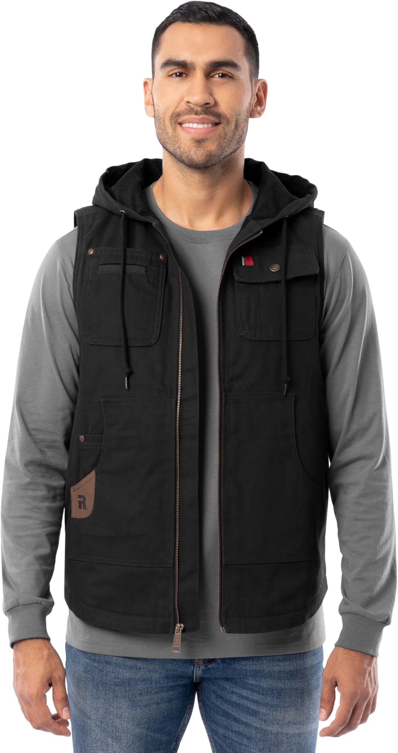 mens Duck Work Vest