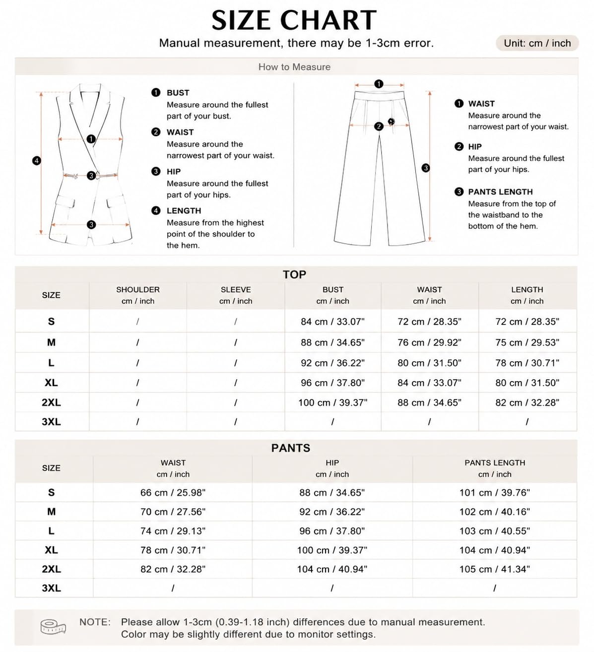 Ensemble Femme Chic Et Elegant Ensemble Deux Pièces Pour Femme Tailleur-Pantalon Deux Pièces Élégant Et Décontracté Idéal Pour Le Travail Ou Le Bureau Parfait Pour Une Invitée À Un Mariage