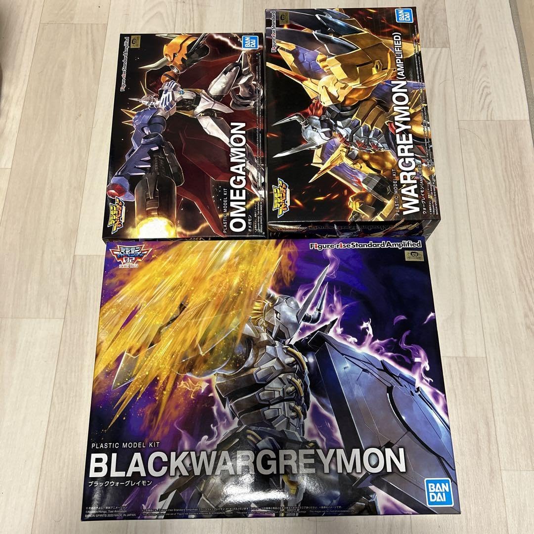 BANDAI - D-arts ブラックウォーグレイモン　ウォーグレイモン　デジモン　オメガモン Amazon | D－Arts ブラックウォーグレイモン 魂Web限定品