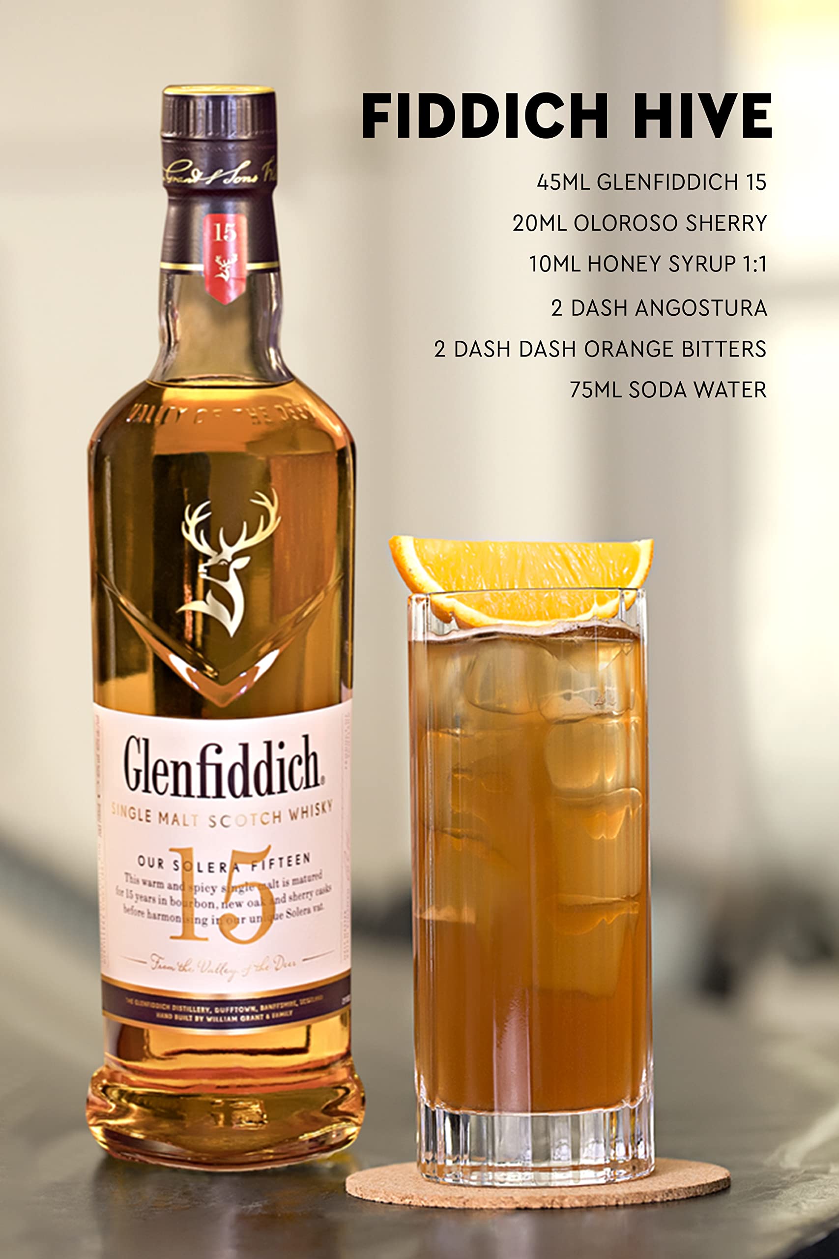 Whisky Glenfiddich 15 anos 750ml | Amazon.com.br