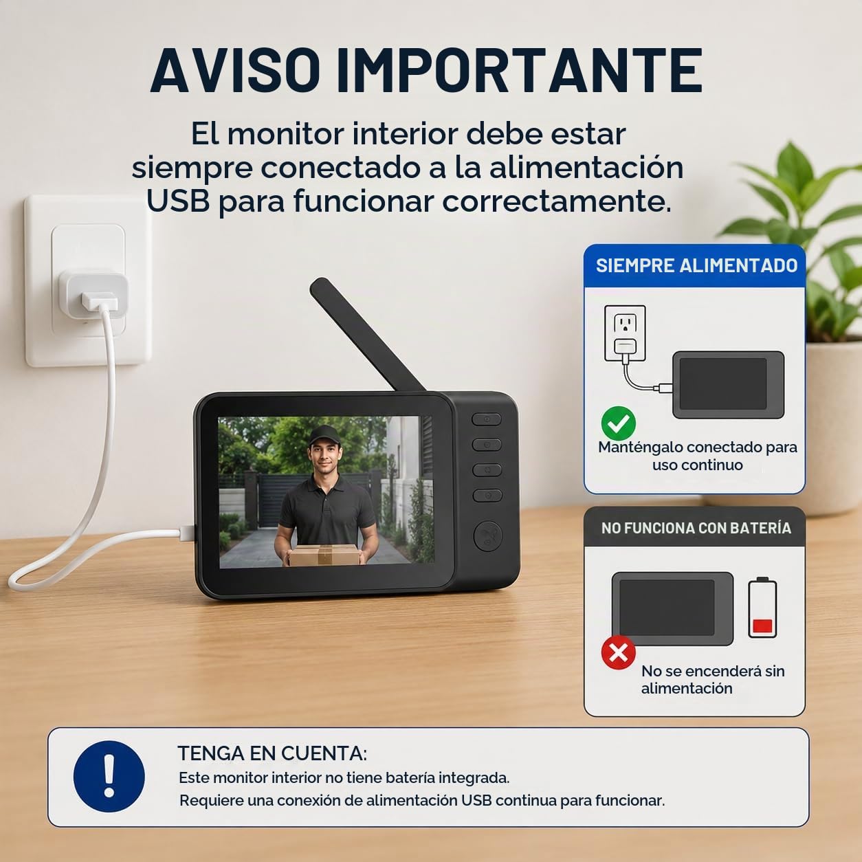 TKMARS Timbre Inalámbrico con Cámara y 4.3" Pantalla, 1080P Videoportero Exterior Impermeable, 170° Gran Angular, Detección de PIR, Activación Activa, Visión Nocturna, Video Doorbell para el Hogar