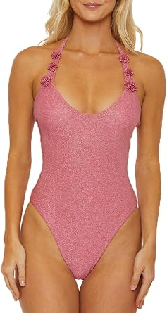 ISABELLA ROSE Womens Marseille Scoop Maillot One Piece Swimsuit, Adjustable, Bathing Suits for Women