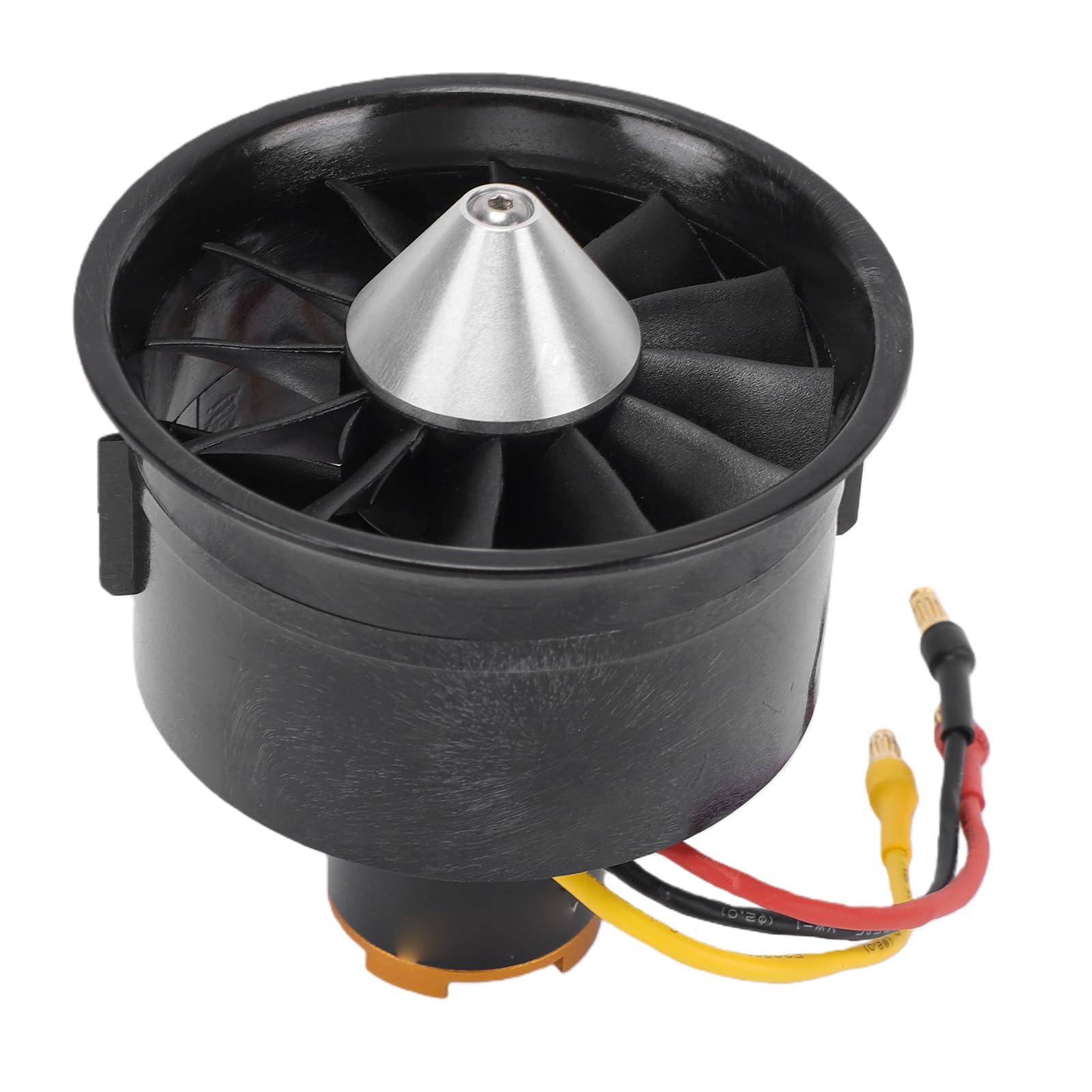 Wentylator Kanałowy RC o średnicy 64 Mm i 12 Ostrzach, żaroodporny Silnik Outrunner o Mocy 2900 KV do Poduszkowców Lotniczych