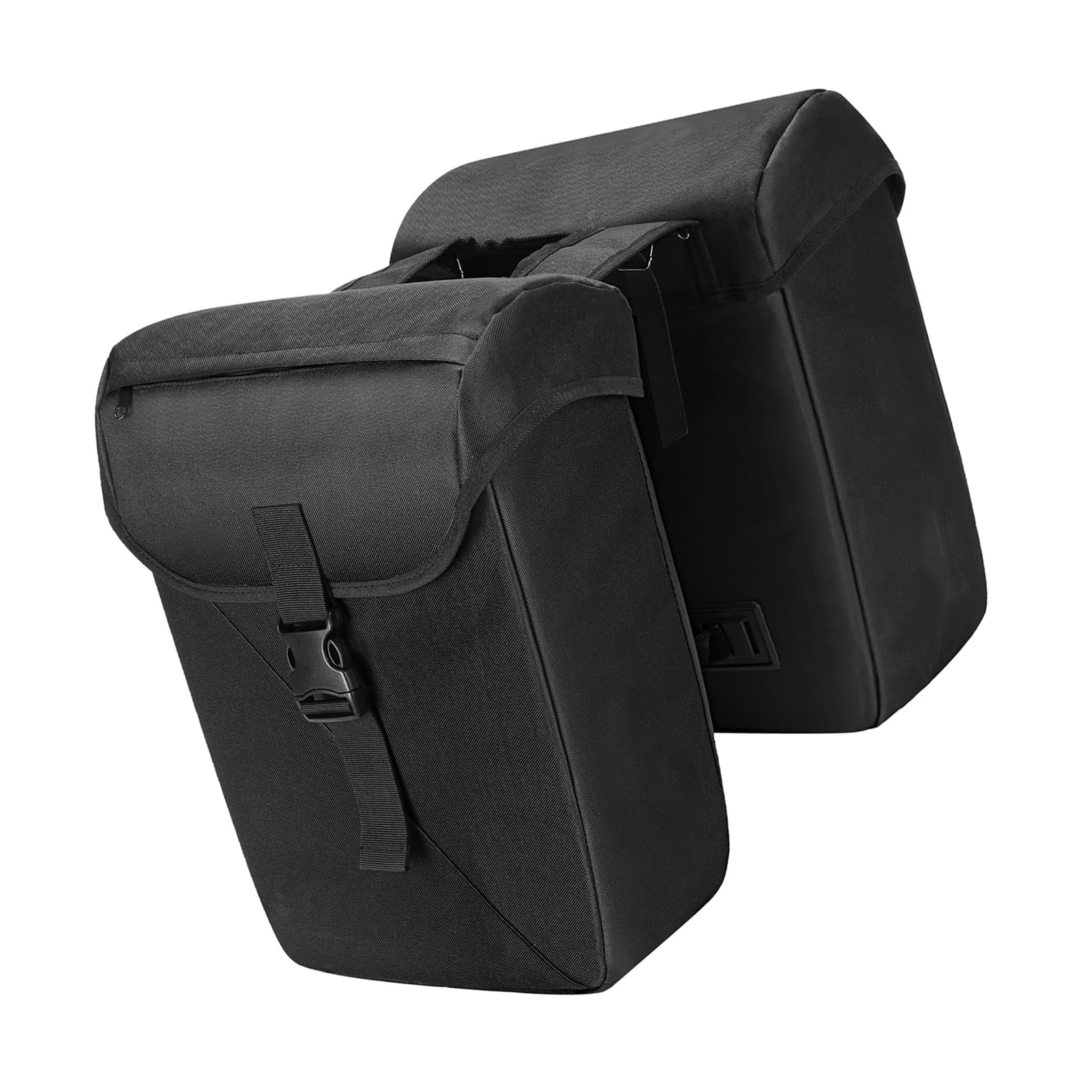Borsa da Bici per Portapacchi Posteriore, Bagagliaio Impermeabile di Grande capacità da 32 Litri, Borsa con Cinghie Antiscivolo con Tasche Multiple, Ideale per Viaggi Pendolari su Strada di