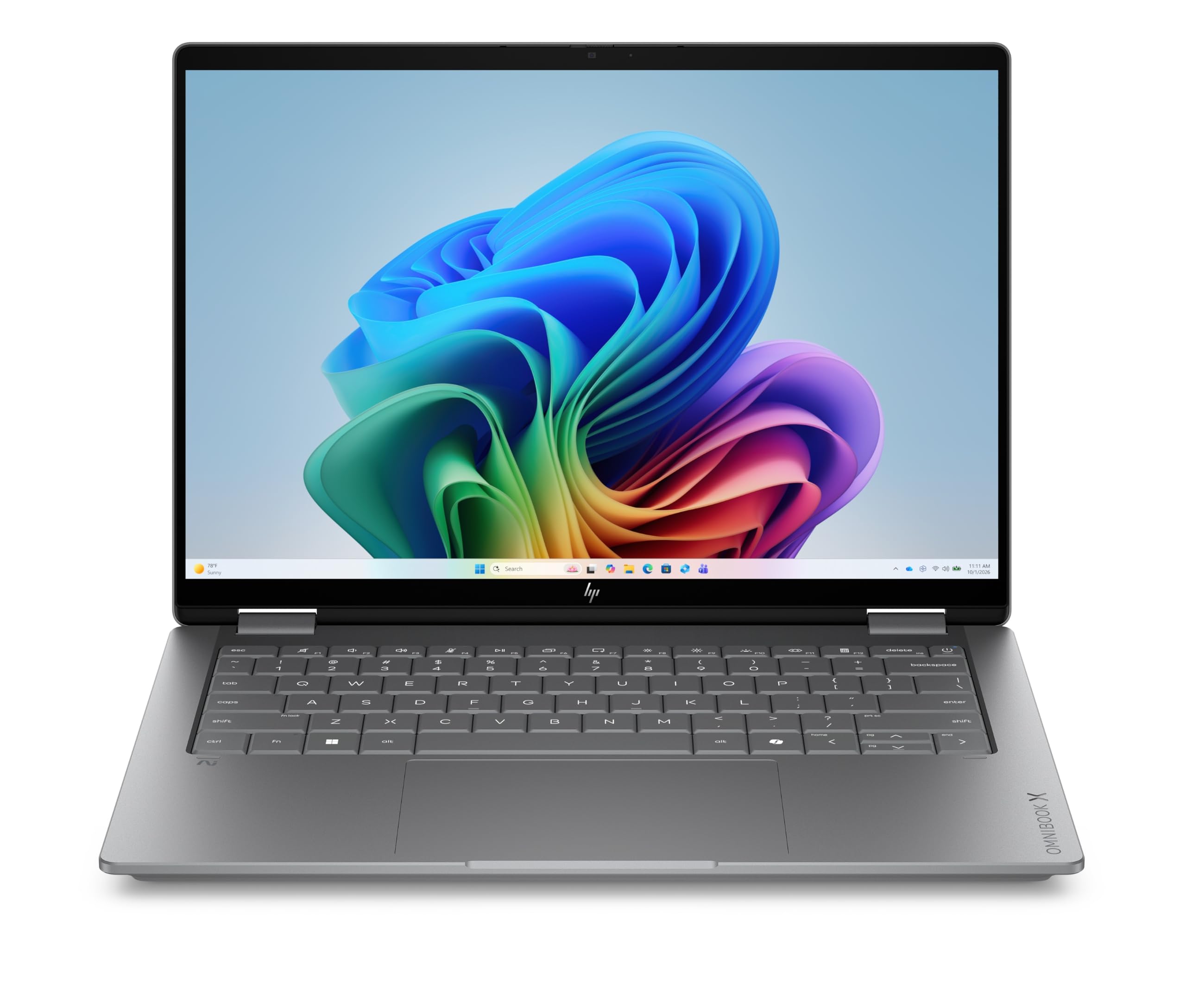 HP OmniBook X Flip, Convertibile, Copilot+ PC, 14", 2K OLED, Touch