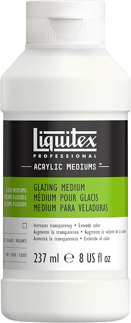 Liquitex Professional Glazing Fluid Medium, 237 ml (Pack of 1)