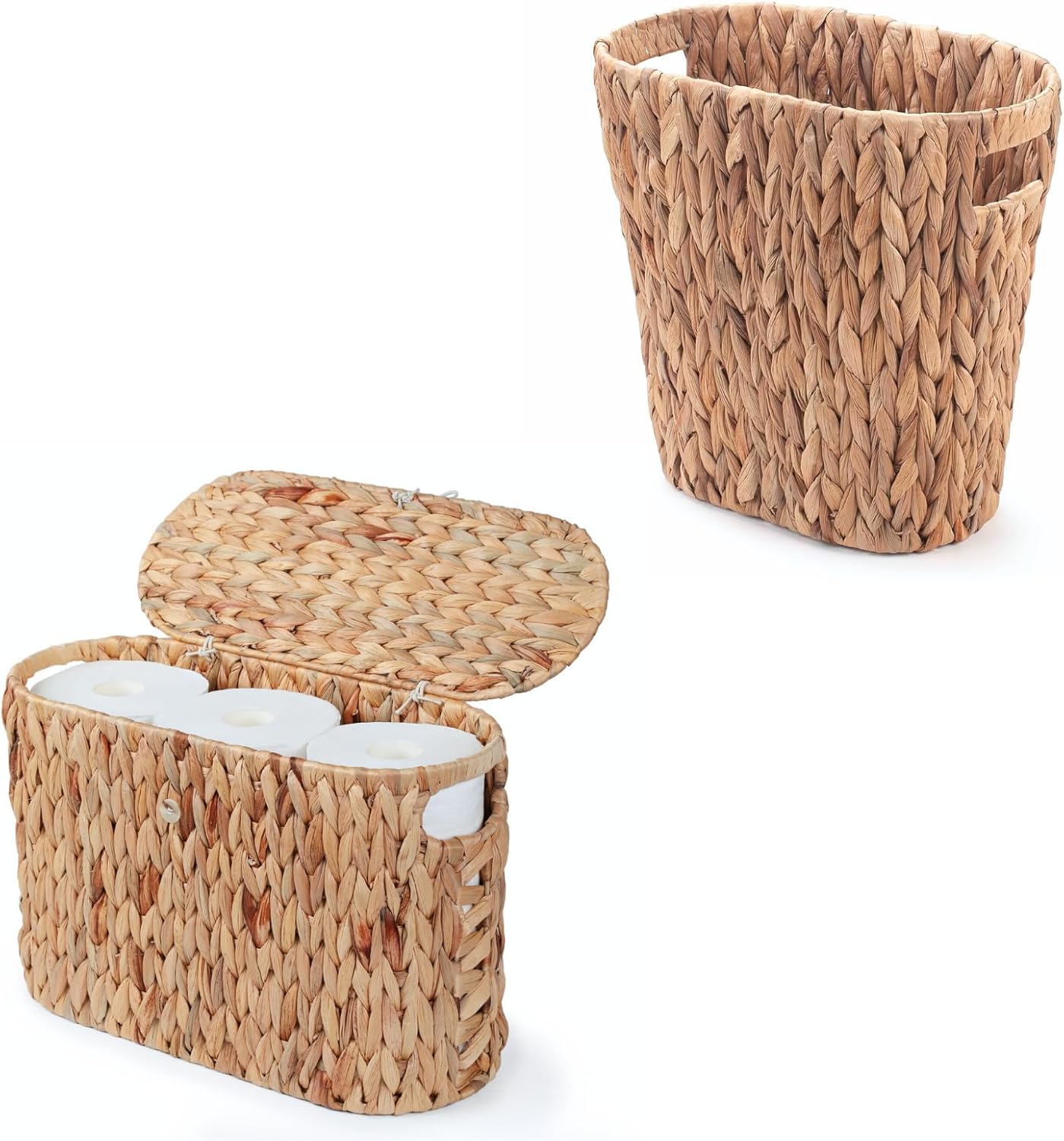 YANGQIHOME Toilet Paper Storage and Bathroom Trash Can