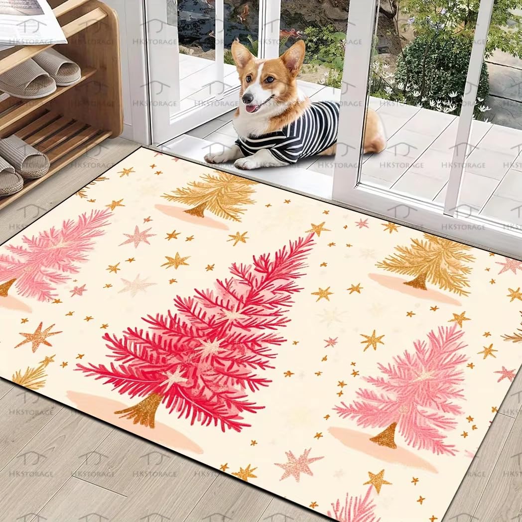 Alfombra de entrada para decoración navideña ideal para regalar y vestir el hogar
