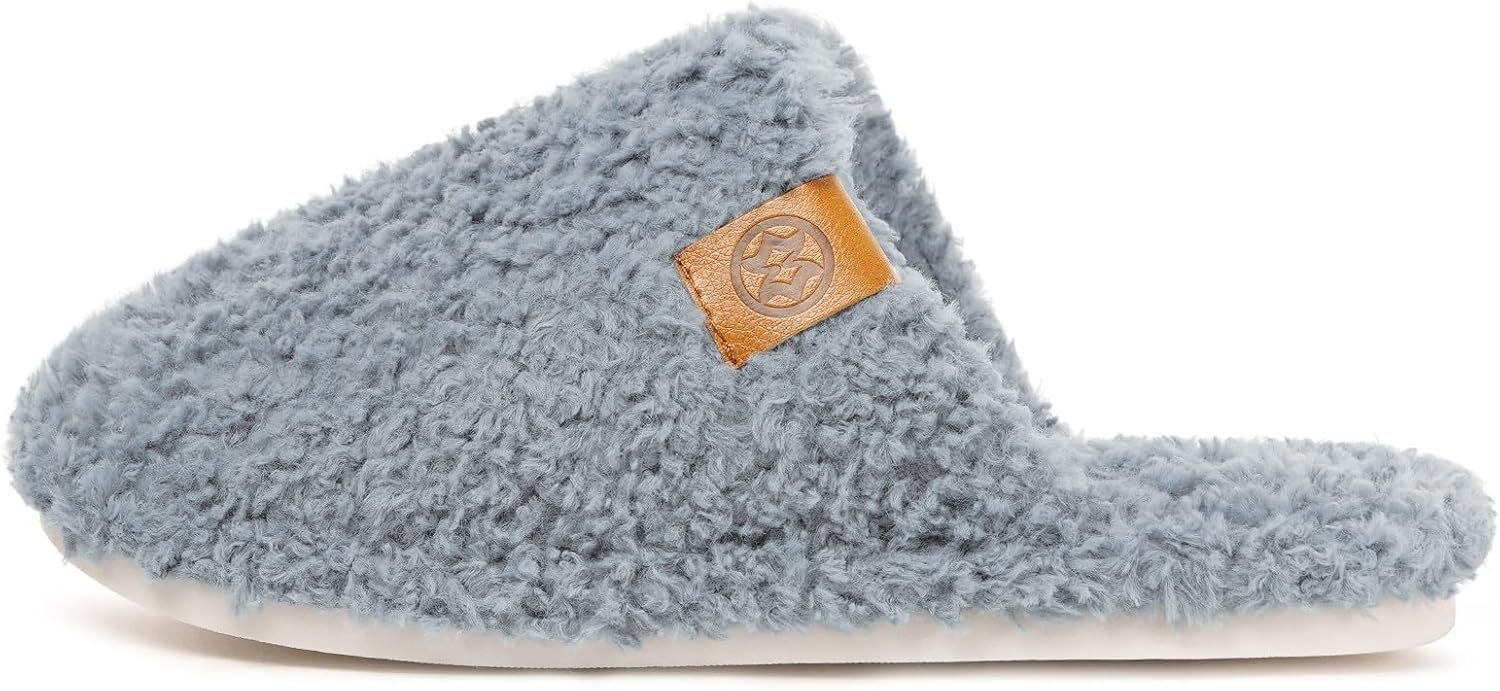 Dokela Women's Cozy Slippers Warm Fuzzy Slip On House Slippers for Women Indoor Memory Foam Anti-slip Shoes Lightweight Winter House Bedroom Shoes - Image 3