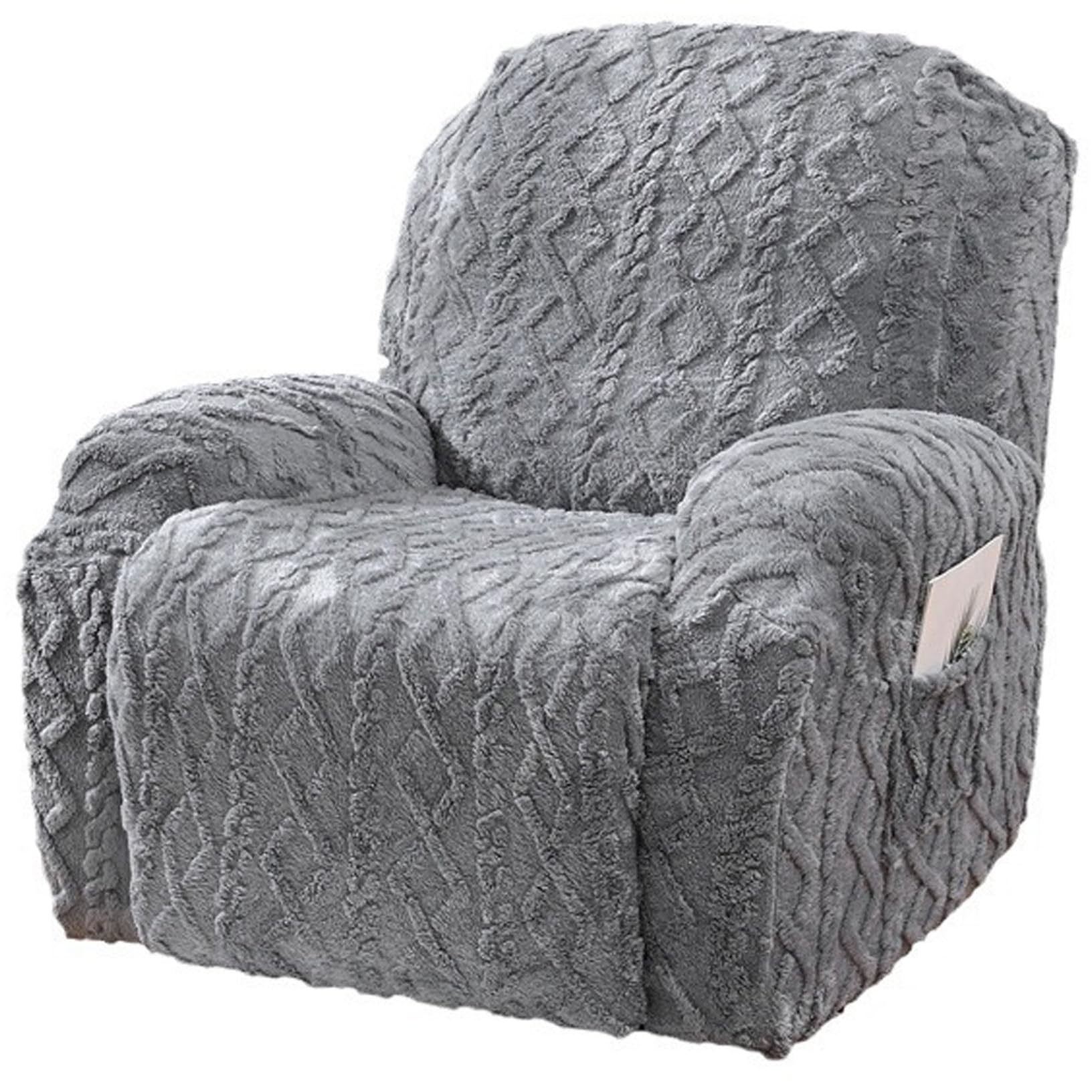Housse de chaise inclinable élastique et épaisse pour protection de fauteuil relax de salon