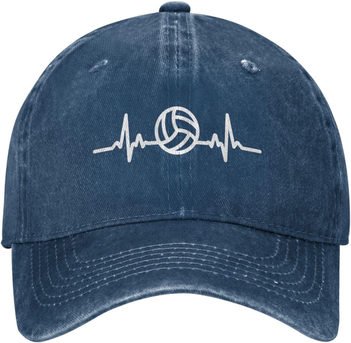 Women's Heartbeat Volleyball Adjustable Hat image 2