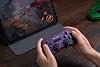 8Bitdo Sn30 Pro Bluetooth Kablosuz Hall Effect Oyun Kolu Mor Transparan- Nintendo Switch/Switch 2, PC, macOS, Android, Steam Deck & Raspberry Pi