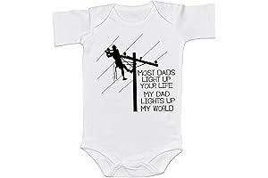 Light-Up Father's Day Baby Bodysuit: A Heartfelt Gift for the Best Dad