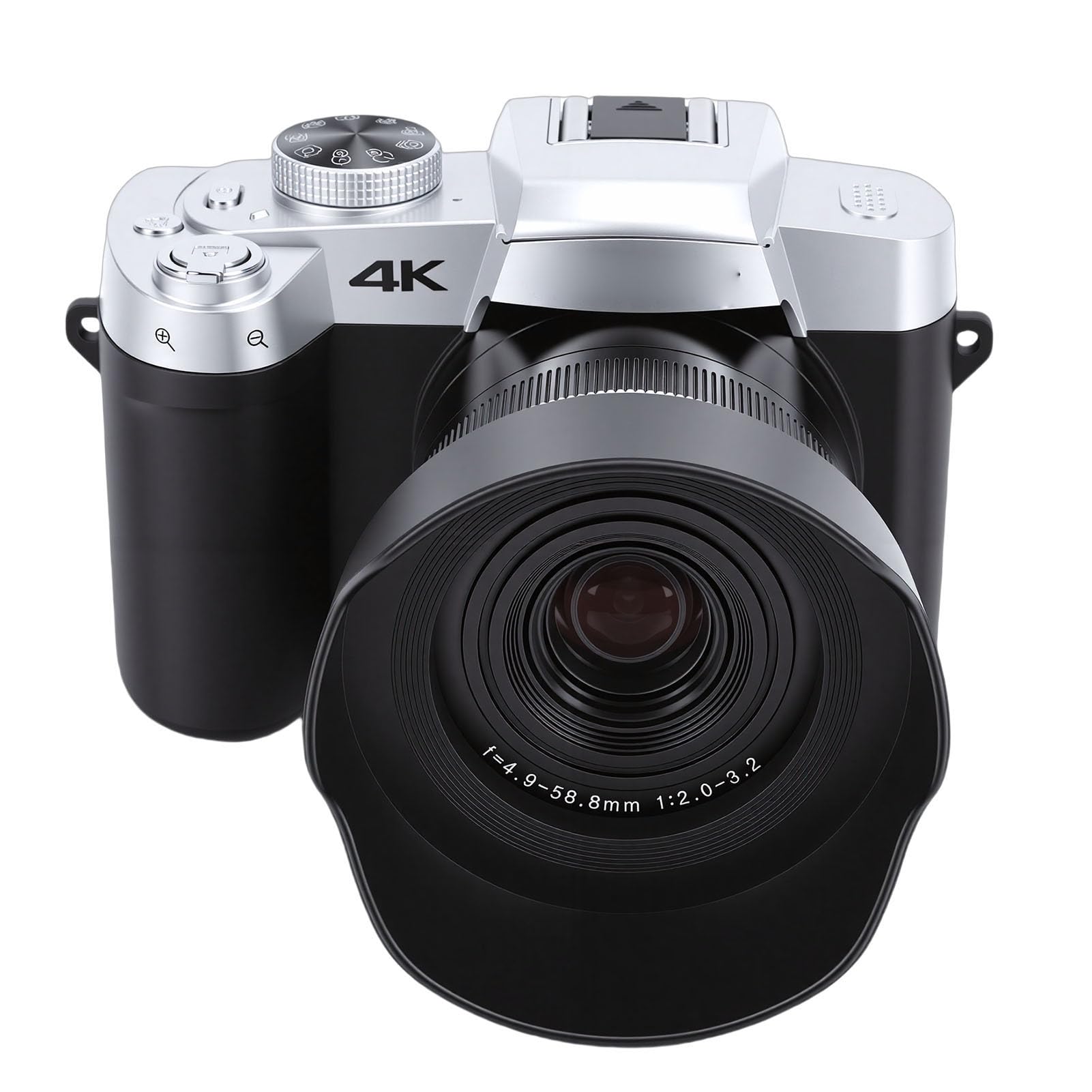 4K Digital Camera, 75MP Photography with 3.0 Inch Flip Touchscreen 12X Optical Zoom WiFi, for Travel Vlogging and Creative Projects-picture-25