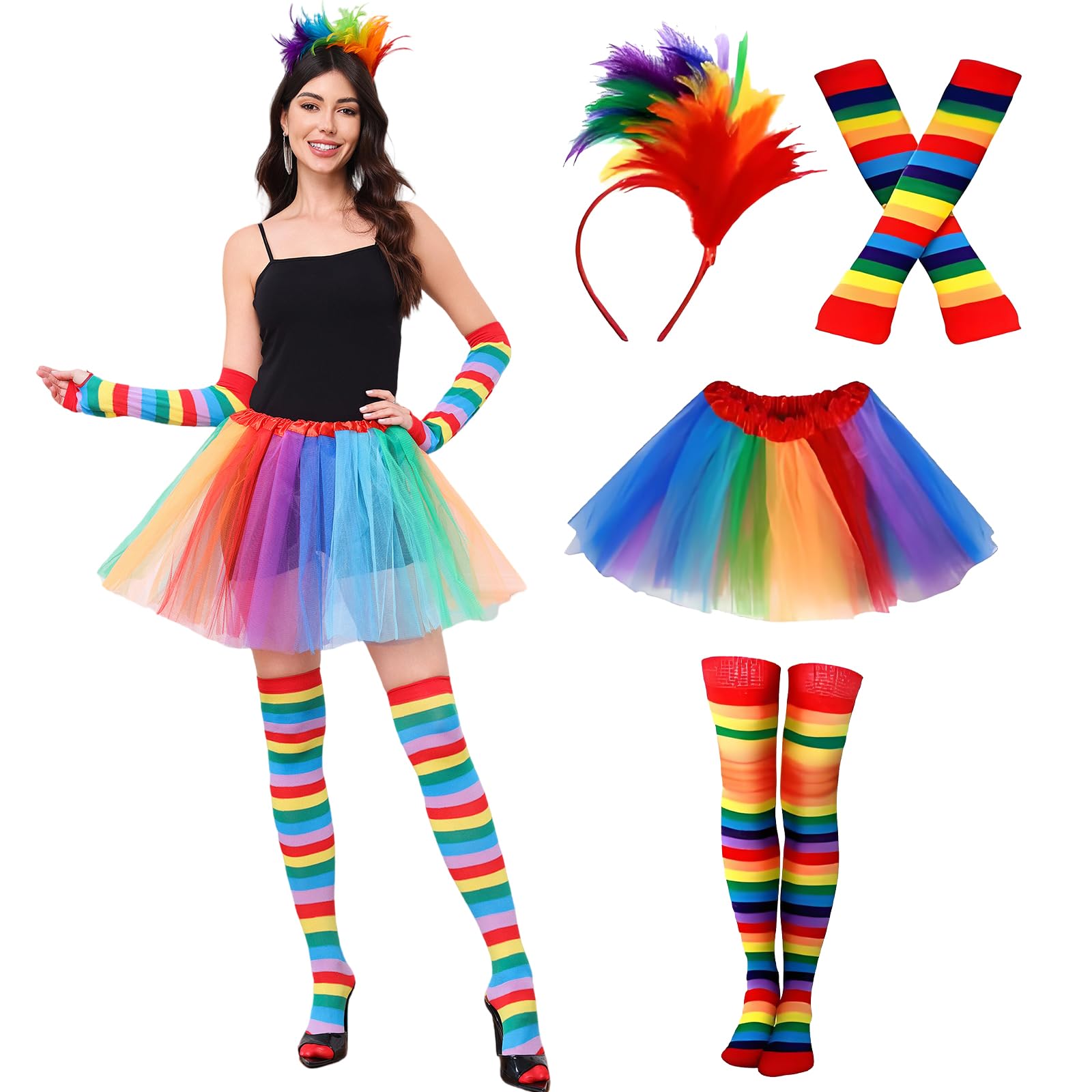 Disfraz de carnaval para mujer adulta con tutú y diadema, vestido de carnaval para mujer, ropa de carnaval para adultos para fiesta de carnaval Cosplay