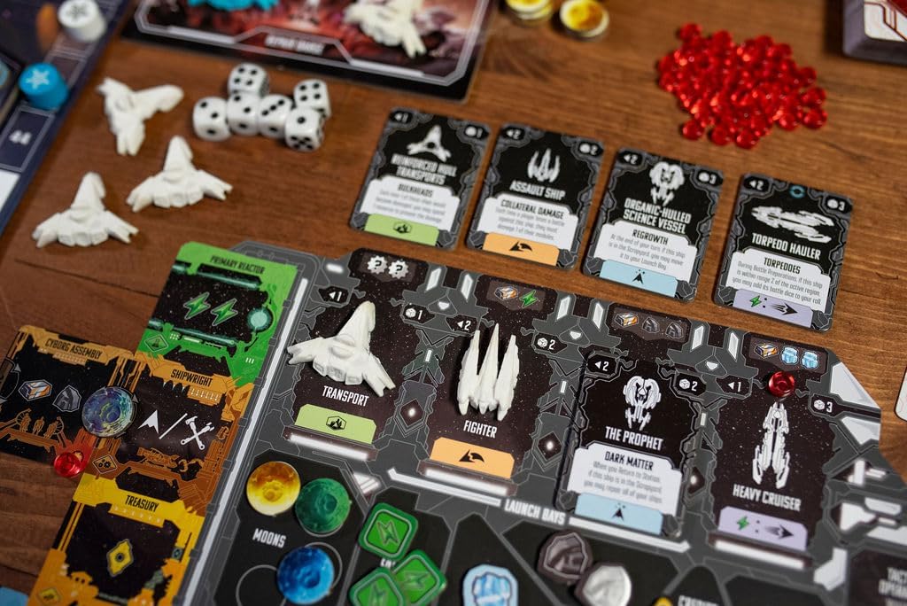 Lucky Duck Games Andromeda's Edge Escalation Expansion | Strategy Game Includes Additional Player Factions and Modules | 1-5 Players, Ages 14+ | Duration 40-200 Minutes