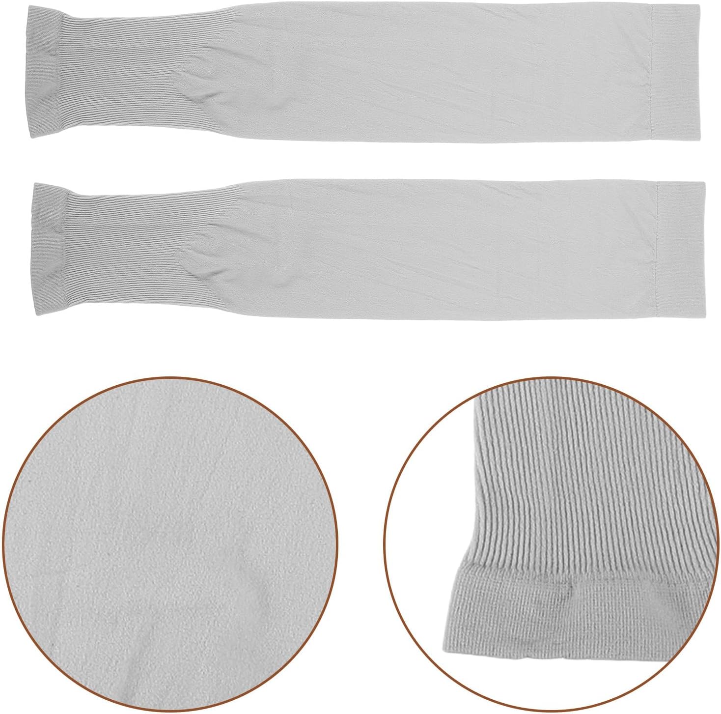 Breathable UV Protection Leg Sleeves Cooling Moisture-Wicking Fabric, High Elasticity Knee Warmers for Men and Women, Sun Protection Sports Leg Guards for Cycling Running