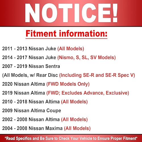 MotorbyMotor Rotores traseros perforados y ranurados de 11.496 in + pastillas de freno de cerámica que incluyen lĂquido limpiador DOT4 de repuesto MotorbyMotor Rotores traseros perforados y ranurados de 11.496 in + pastillas de freno de cerámica que incluyen lĂquido limpiador DOT4 de repuesto