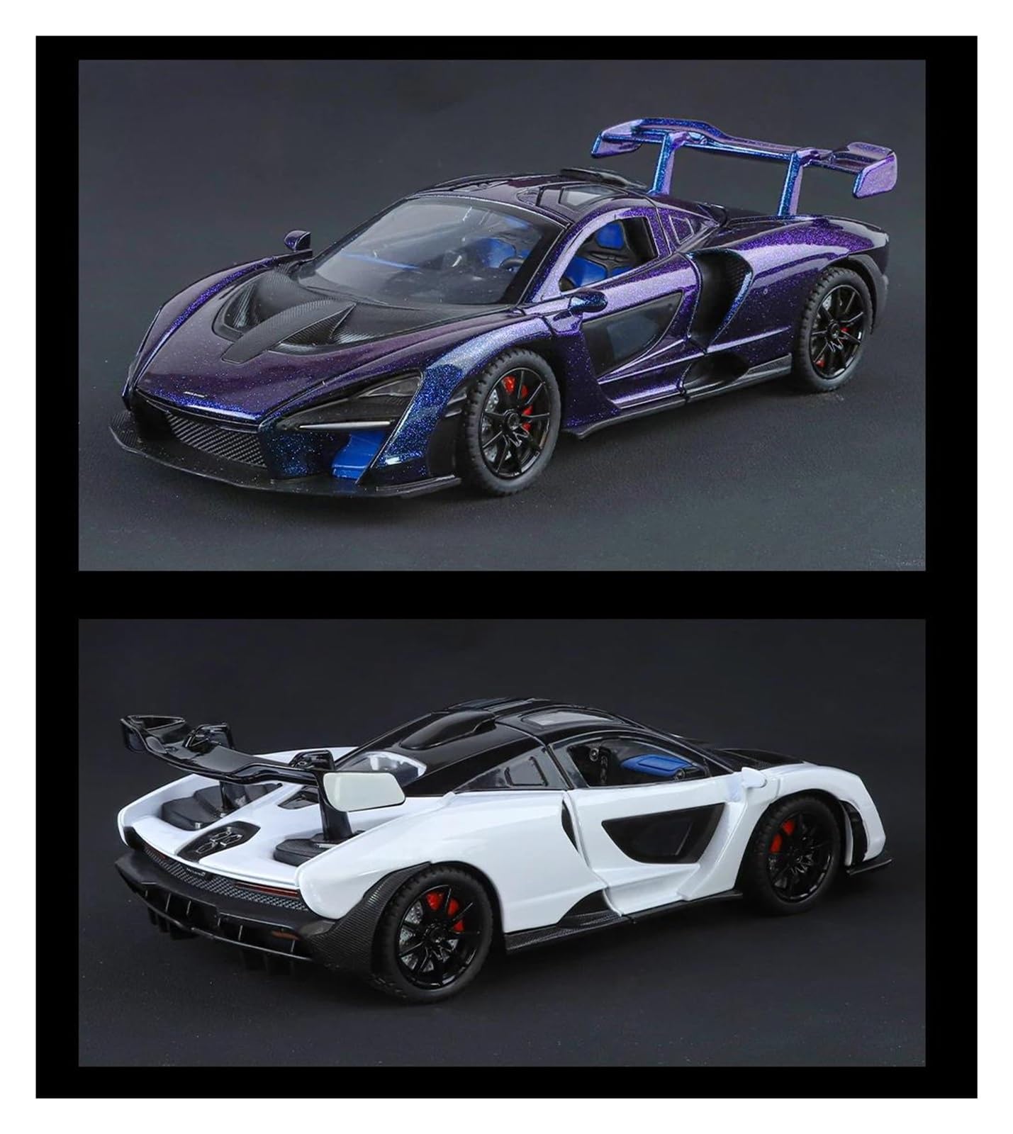 Amazon | ダイキャストカー 1:24 に適合 マクラーレン セナ ミニ