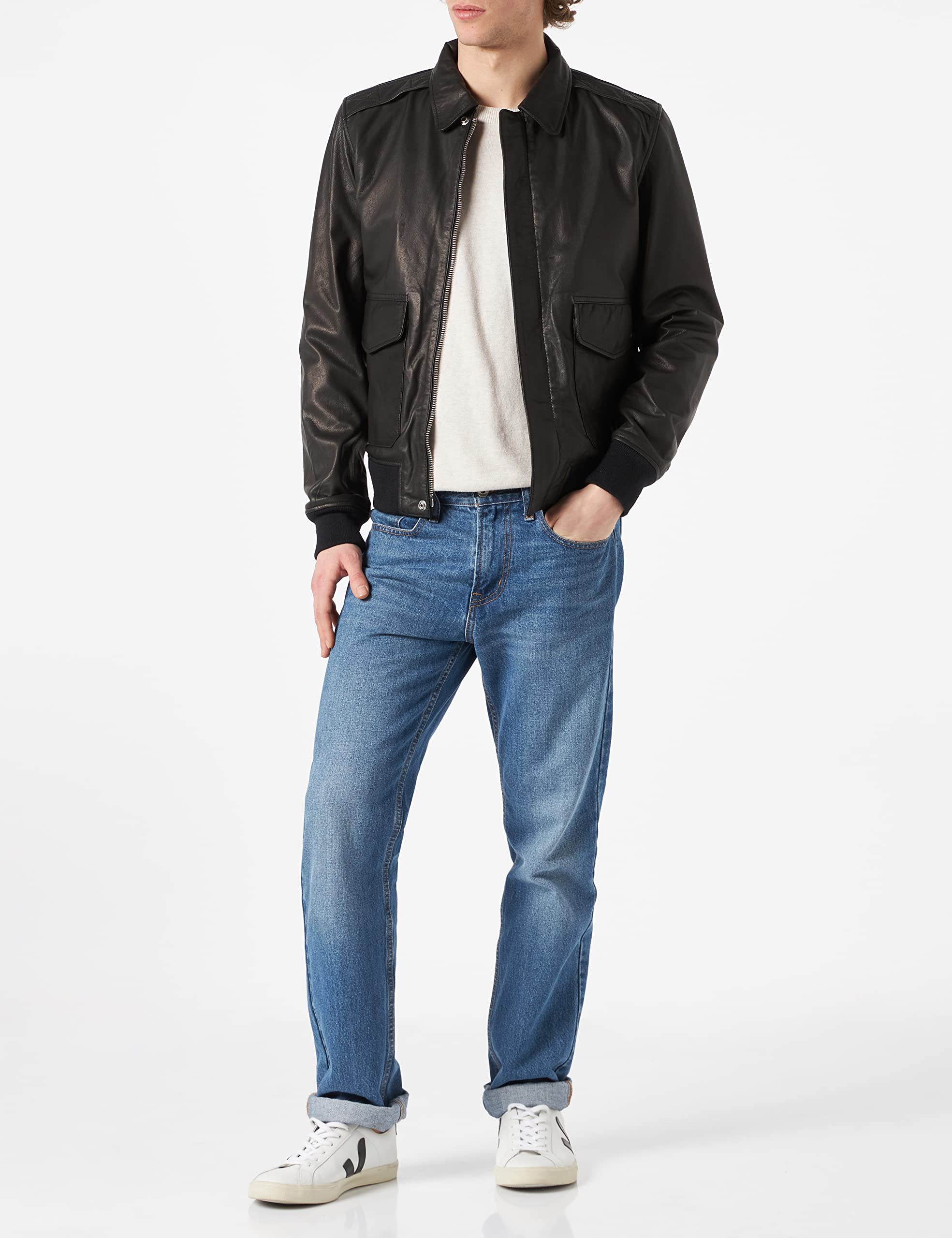 Schott NYC Lcflyvint Giacca Uomo
