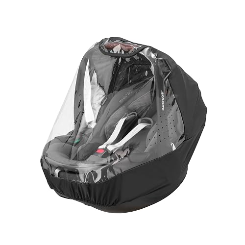 Maxi-Cosi Habillage Pluie pour Siège Auto Bébés, avec aération, Transparent