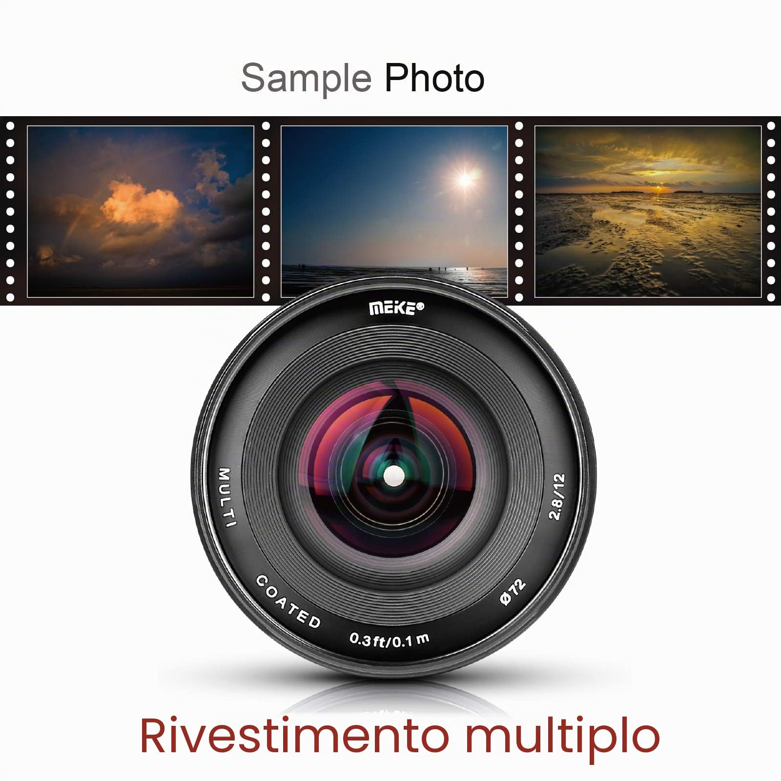 Meike Optics MK 12mm f2.8 - Obiettivo ultra grandangolare per MFT