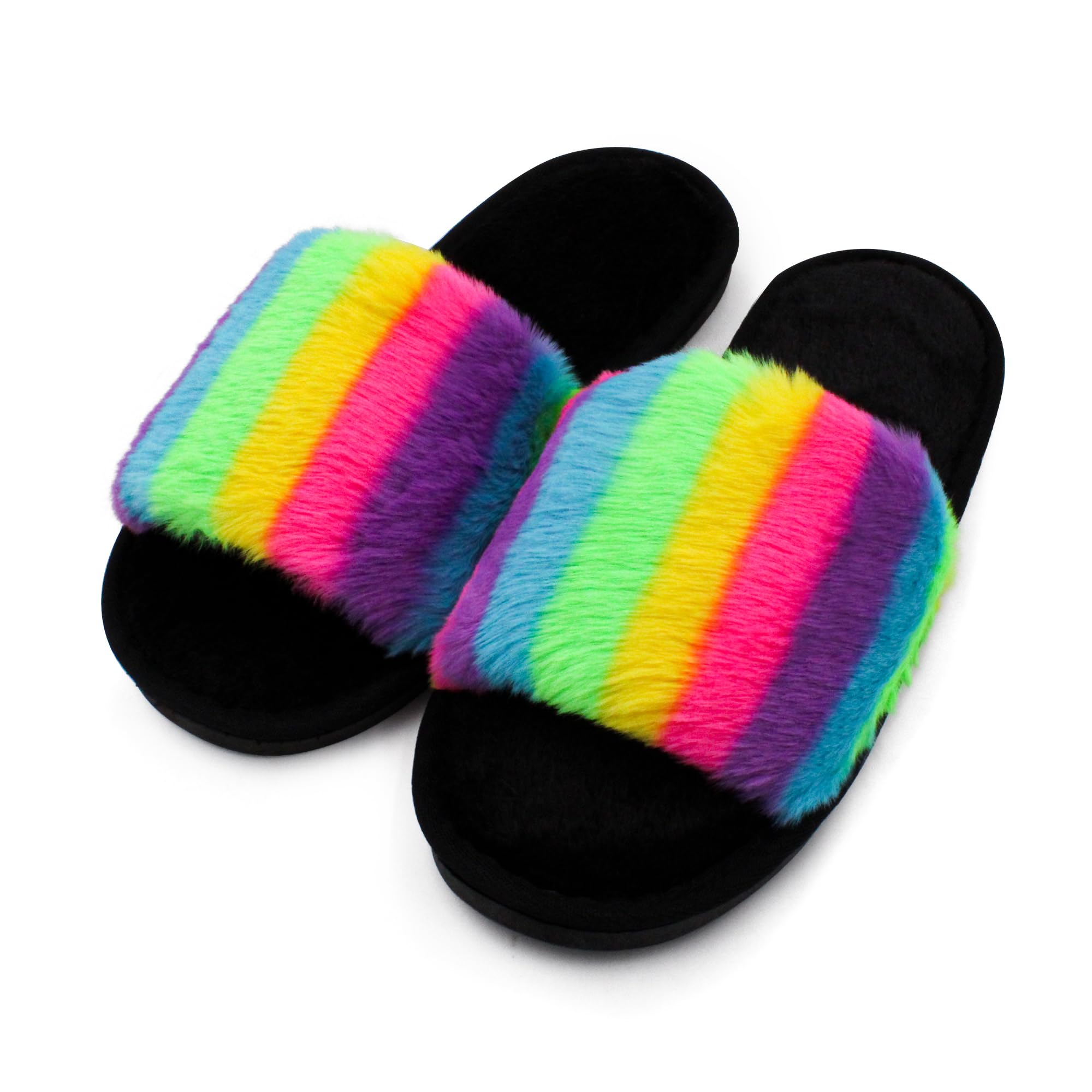 Soft & Cozy Fur Design Comfortable | Anti Skid | Lightweight Indoor Winter Slipper For Girls and Womens, Warm House Chappal-image-7