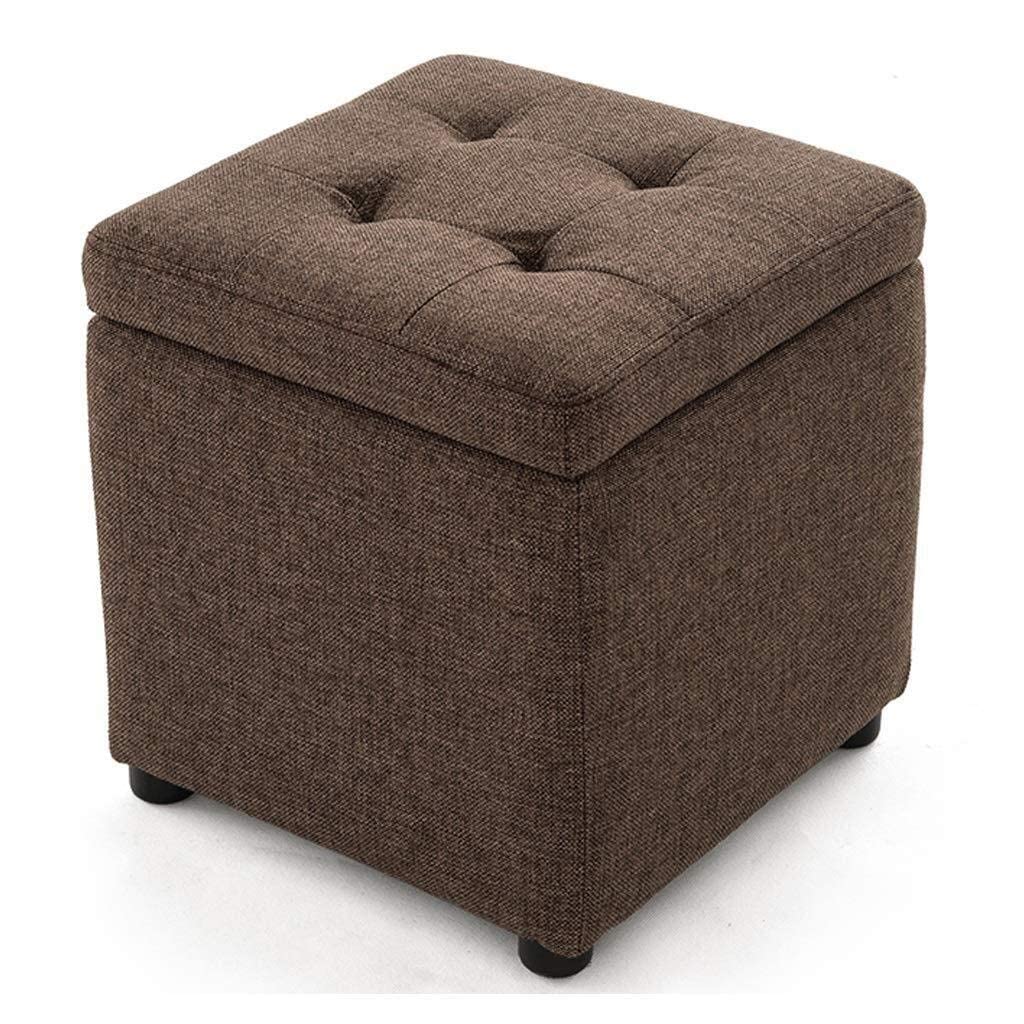 Repose-Pieds Canapé Coussin Épais en Bois pour Soulager les Jambes