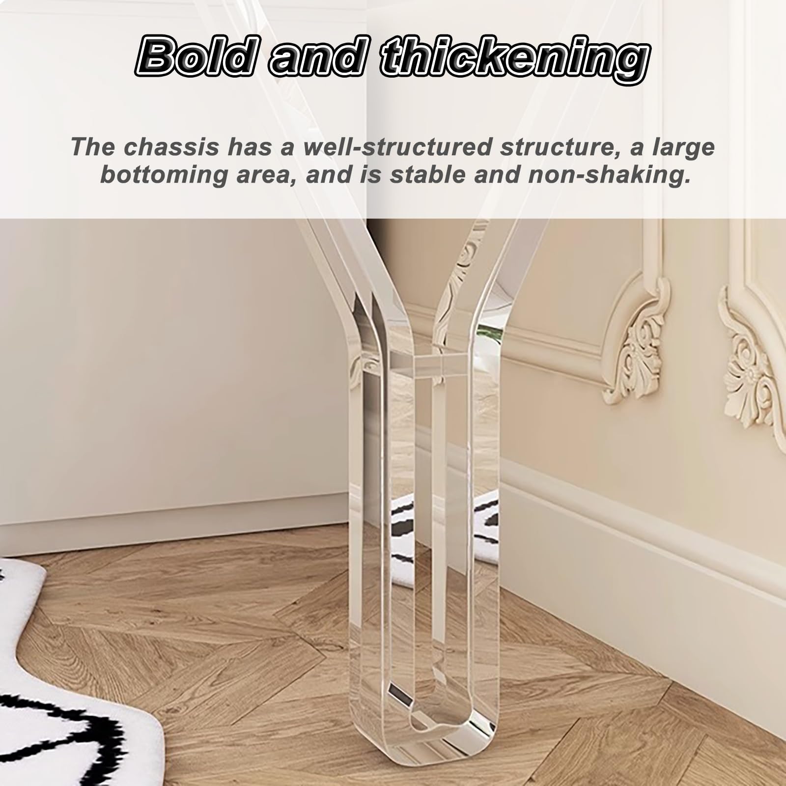 Clear Acrylic Table Bases Perspex® Acrylic Table Top Protector Cut To