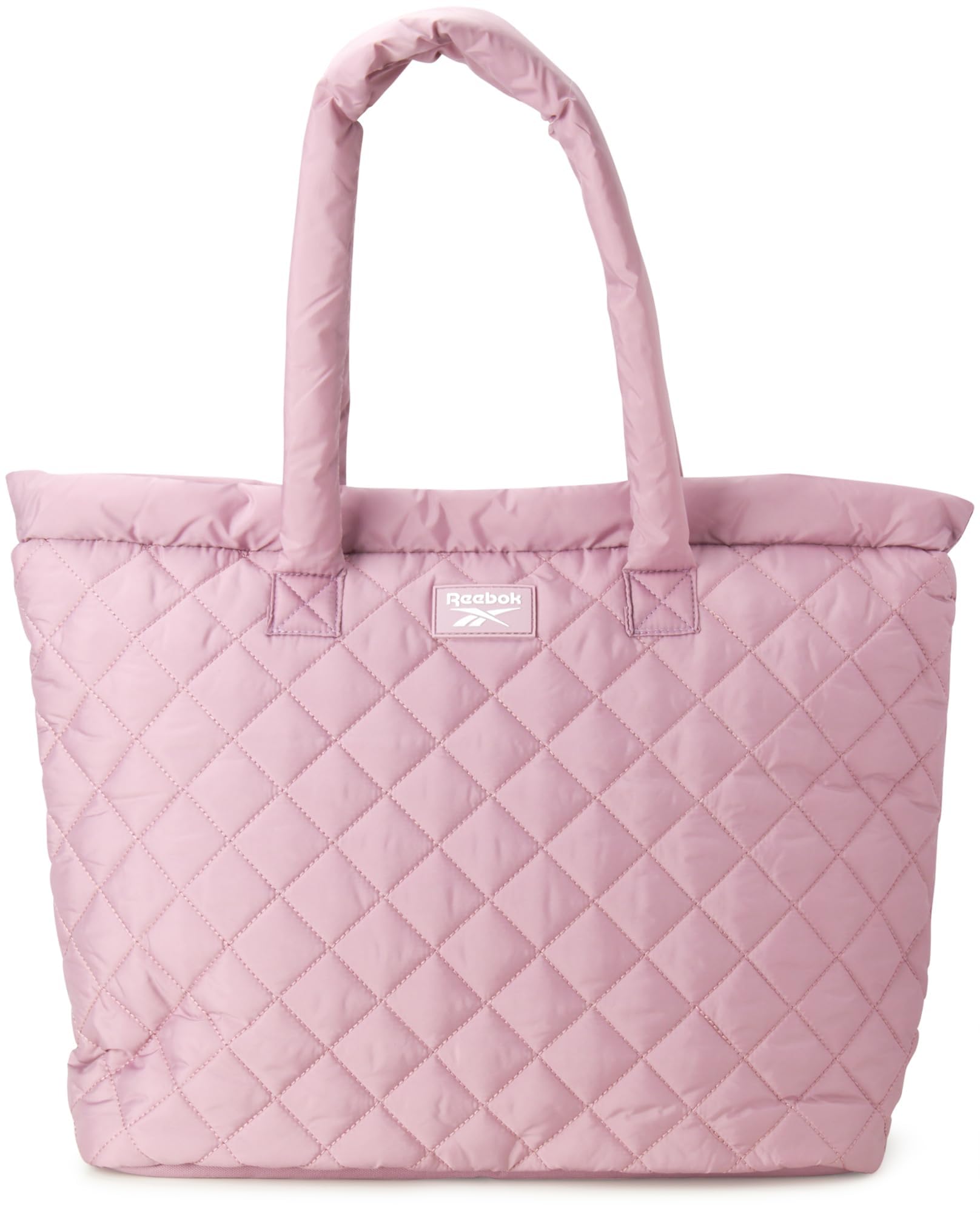 Reebok Womens Tote Bag - Lightweight Carry On Quilted Puffer Tote Bag for Travel, Work, Travel and Everyday Use