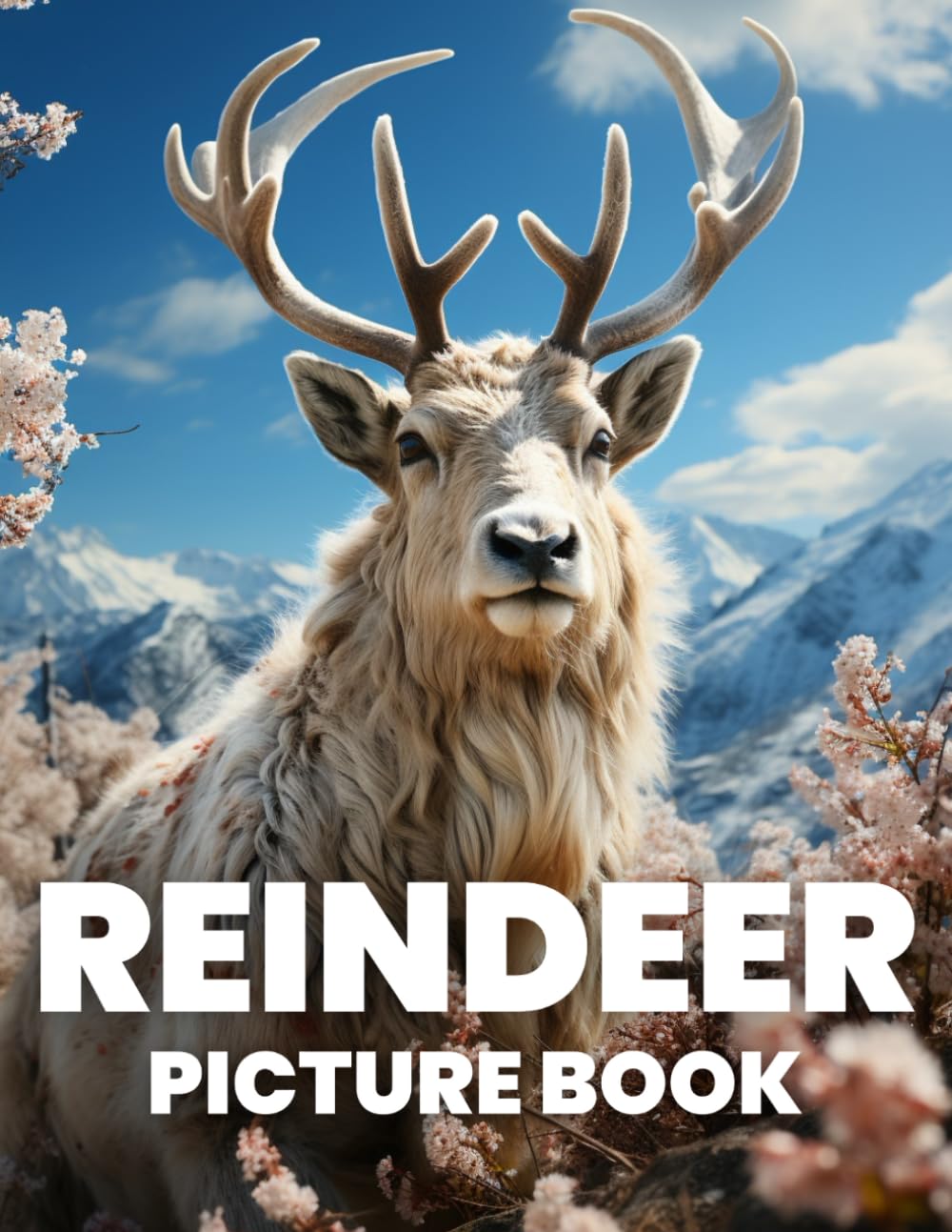 Reindeer Picture Book: Discover the Majestic Beauty of Reindeer Through 100 Captivating Photographs
