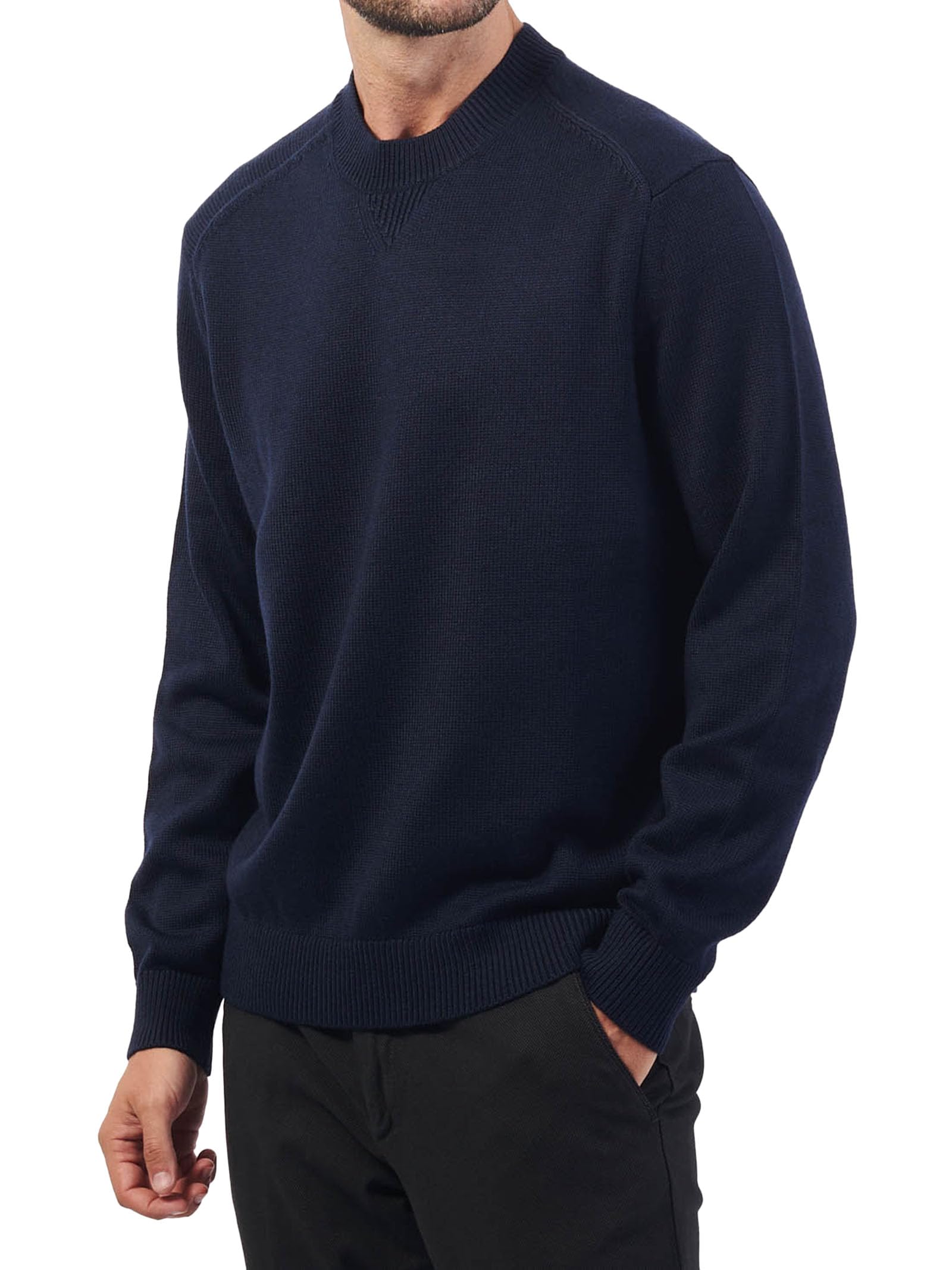 Armani Exchange Men's Knit Pullover Navy L