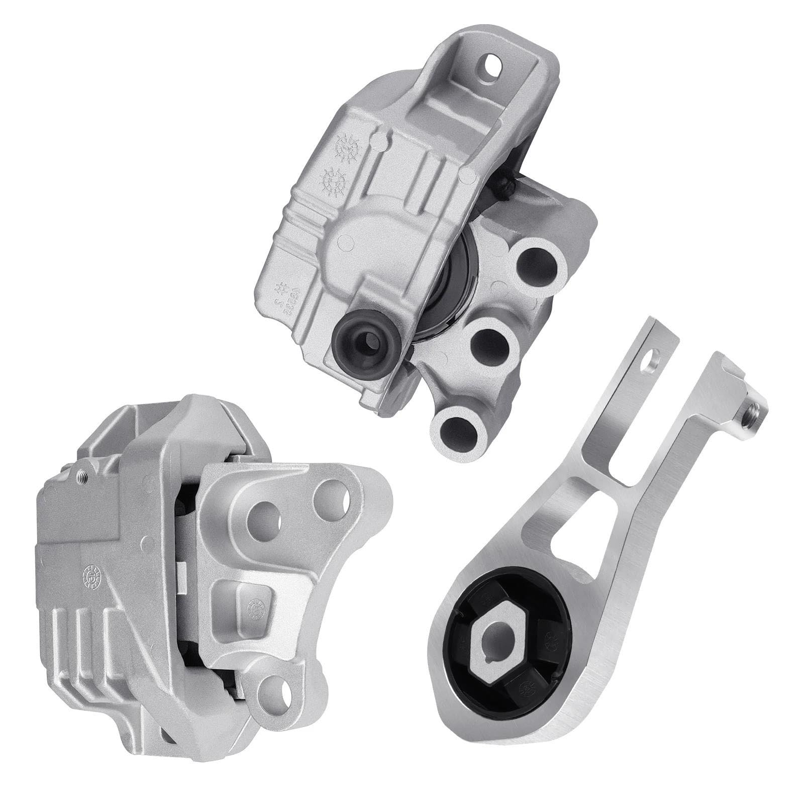 Csspdm One Color Car Transmission Engine Mounts For Jeep For Compass L4 2.4L 2018-2021 For Renegade 2019-2021 3Pcs 68258599Aa
