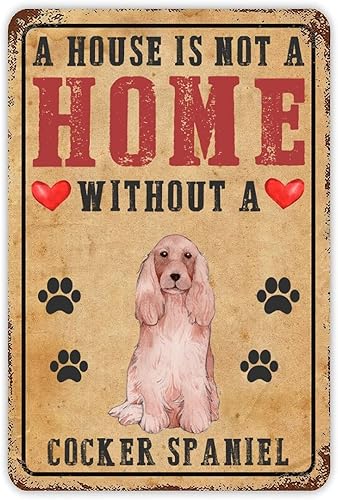 Vista 61 de Letrero de metal con texto en inglés «A House is Not A Home Without A Dogo Argentino» («A House is Not A Home Without A Dogo Argentino»)