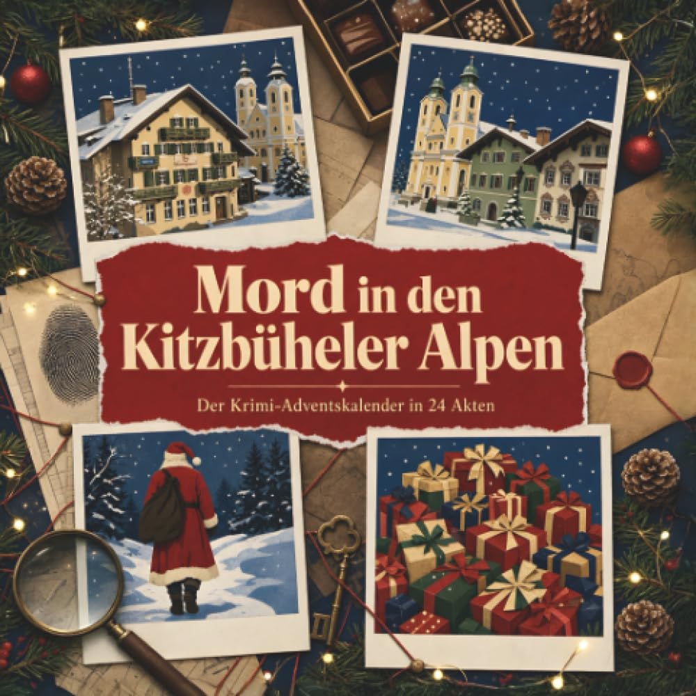 Mord in den Kitzbüheler Alpen: Der Krimi-Adventskalender in 24 Akten. Ein Fall in deiner Nähe