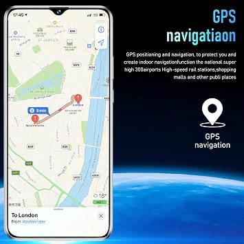K60 6.53 4G Android 12 Smartphone, 8 Core 6GB 128GB Unlocked Phone, Support 16MP 32MP, 128GB, 4500mAh Face Unlocked Phone Green