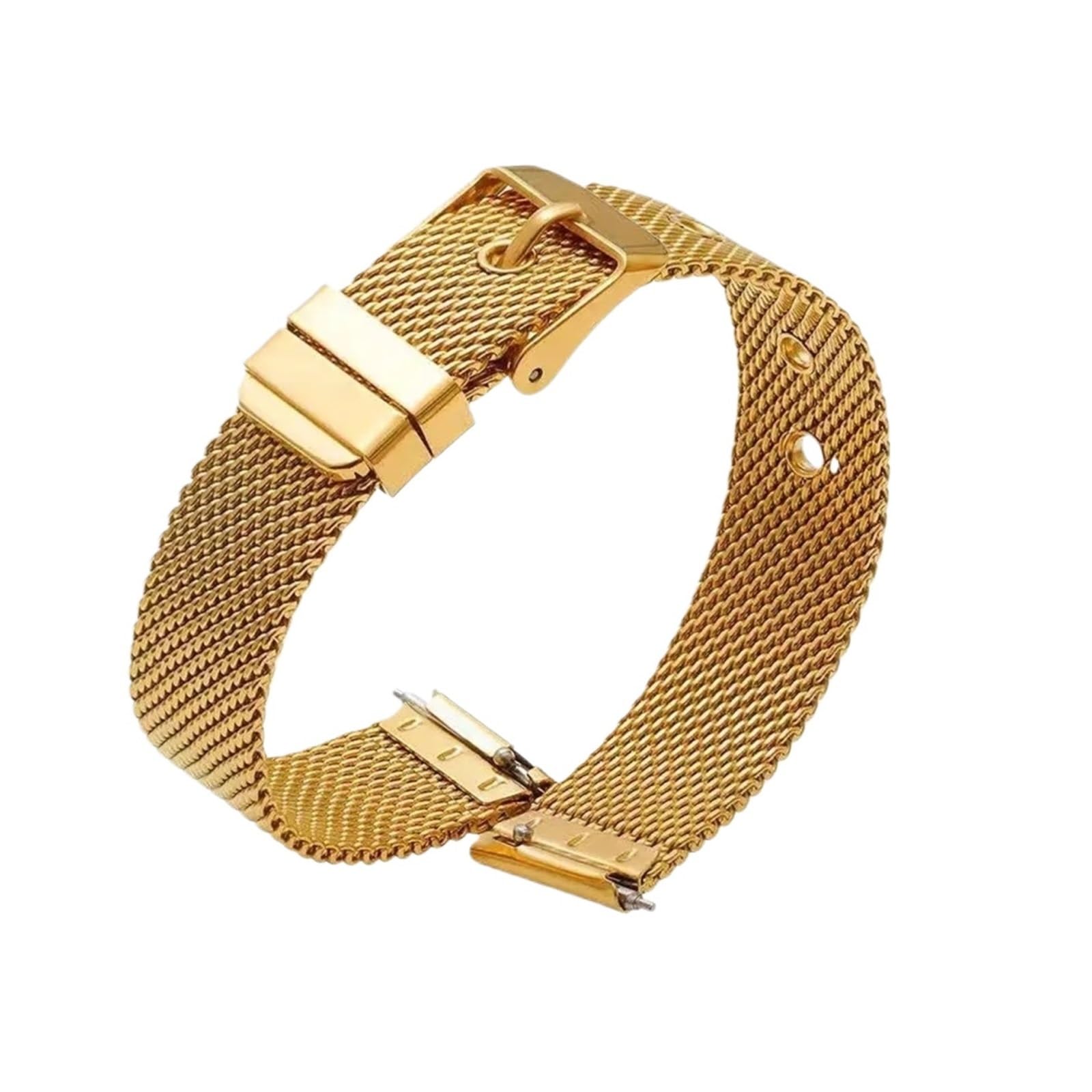 Générique NASUNJIA Bracelets De Montre À Dégagement Rapide Bracelet 10 Mm 12 14 16 18 20 22 Milanais En Acier Inoxydable